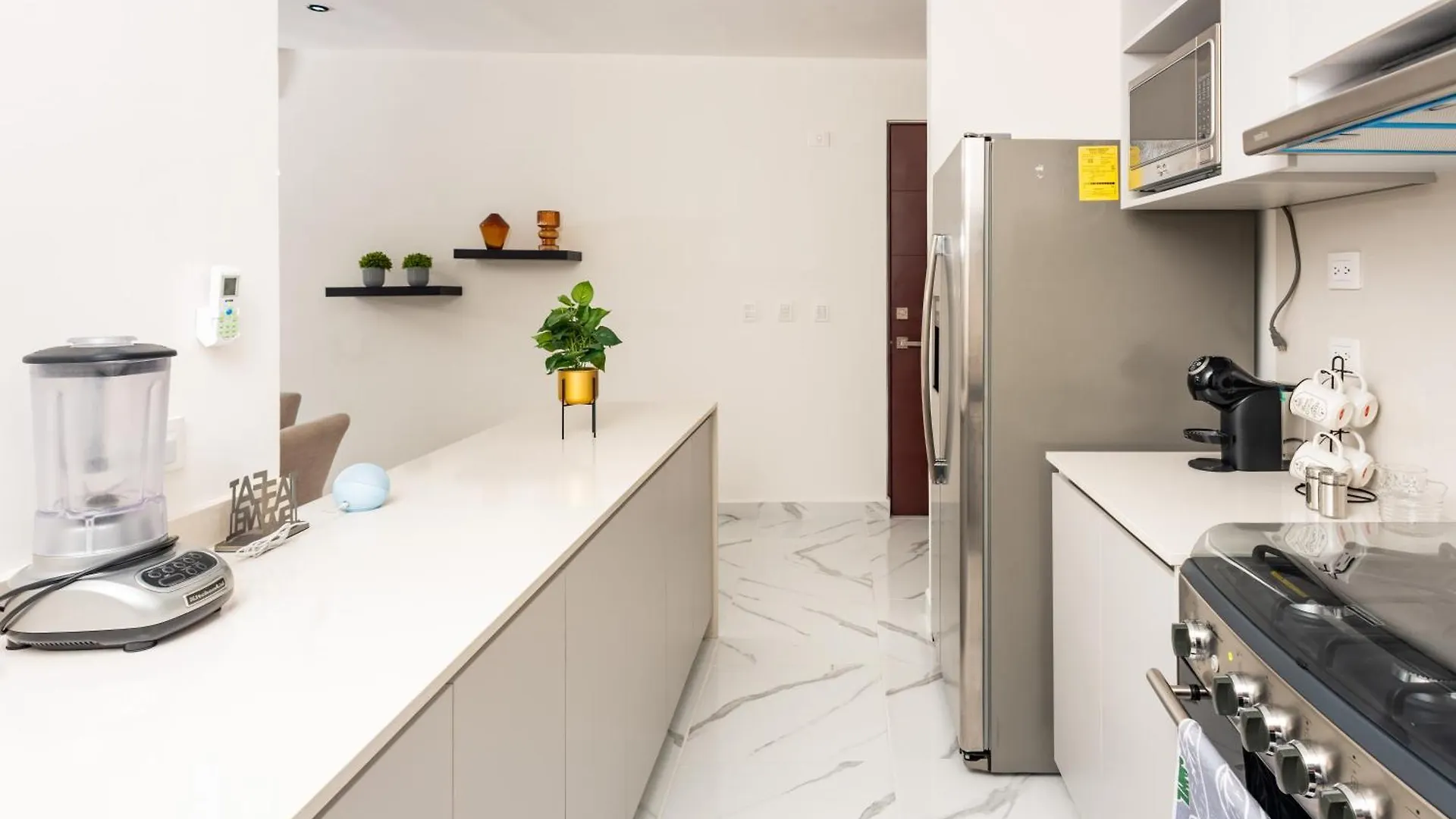 Appartamento 2Br Moderno En Residencial Ombu Cancún Messico