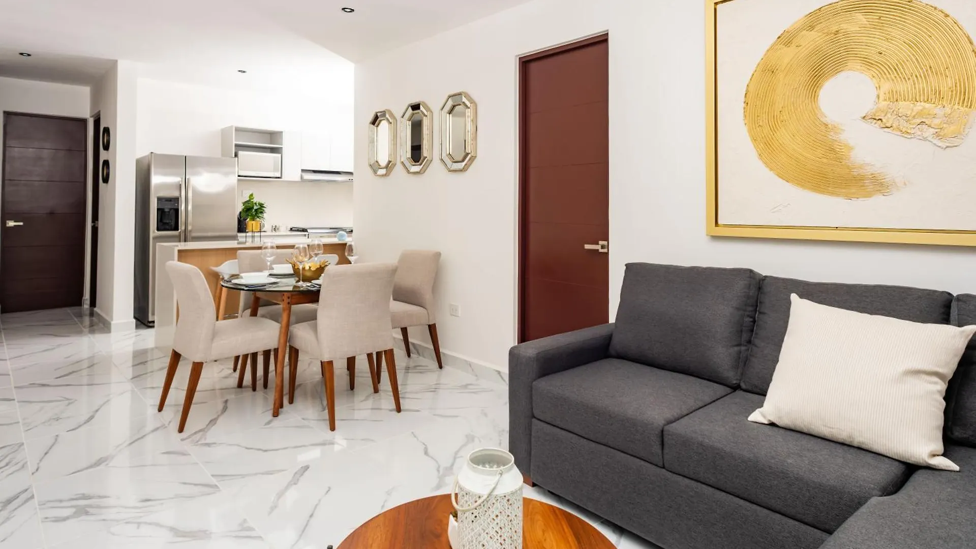 Appartamento 2Br Moderno En Residencial Ombu Cancún