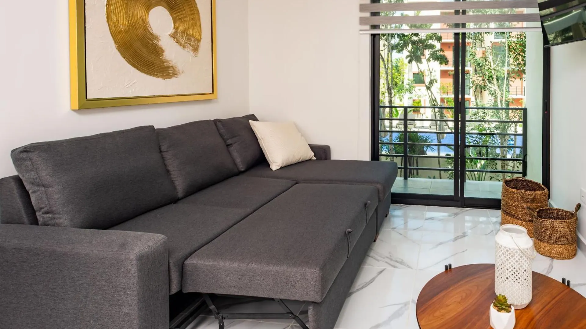 Appartamento 2Br Moderno En Residencial Ombu Cancún